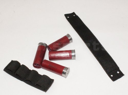 Tactical Mossberg 500 590 Remington 870 12 Gauge Shotgun Handguard Staps 20 GA Shells Holder
