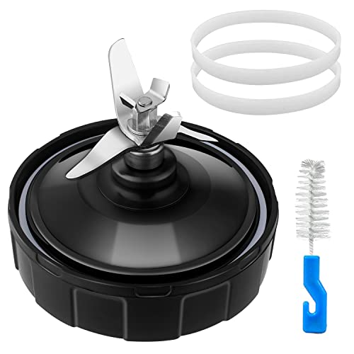 6 Fins Blender Blade Replacement Parts for Nutri Ninja 1000 Watt Auto-IQ BL480-70 BL481-70 BL482-70 Blender Attachments with Gaskets Juicer Accessories