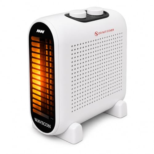 Image of NW Wavecon Electric Room Heater 2000W | Portable Heater for Bedroom & Office | Adjustable Heating Modes | Advanced Overheat Protection | | ISI Marked | 1 Year Replacement Warranty