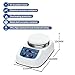 ONiLAB 280℃ 5 inch LED Digital Hotplate Magnetic Stirrer with Ceramic Coated Stainless Steel Work Plate, 200-1500rpm,110V,Temp Probe Sensor & Support Stand & Stirring Bar Included…