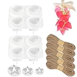 2pcs Large Strawberry Grape Soaps Mold Soap Making Kit for Soap Making Gift (Without Soaps)