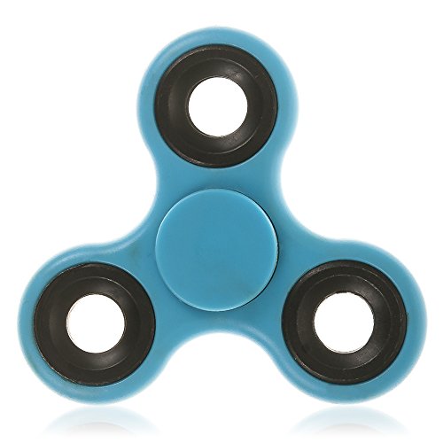 DAM-DMW040LIGHTBLUE Destresspinner Racing Hand Spinner pour Adultes ou, DMW040LIGHTBLUE, Bleu Clair