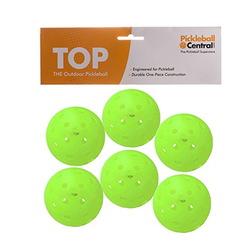 ๐ฅ Hot Deals TOP Ball (The Outdoor Pickleball) - 6 Count - Neon Green ๐ฅ Hot Deals TOP Ball (The Outdoor Pickleball) - 6 Count - Neon Green