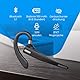 NK Kabelloser Bluetooth 5.0 Ohrhörer mit 450 mAh Ladeetui, Freisprechfunktion, Mikrofon, klarer Sprachaufnahme-Technologie, 100 mAh Akku; Sehr leicht – Für iPhone und Android, Schwarz