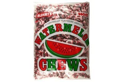 ALBERTS WATERMELON CHEWS 240 CT BAG