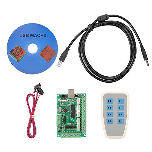 USB Interface Board, Motion Control Card CNC Controller Board USB Interface Breakout Board for Engraving Machine and Stepper Motor