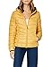 TOM TAILOR Denim Polster Kaputze Chaqueta, 10410 Indian Spice Yellow - Coche de juguete, color amarillo, XS para Mujer