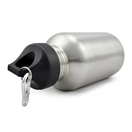 Image of Generic 2000ml 304 Stainless Steel Wide Mouth Cycling Sports Drinking Water Bottle