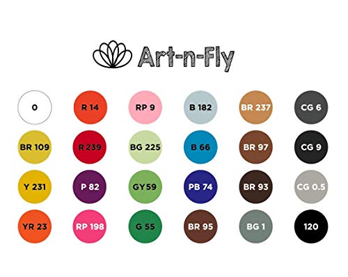 24 Professional Classic Nib Markers For Drawing Sketch Markers for Illustration Manga Markers Dual Tip Bullet Chisel With Blender Marker - Thumbnail 5