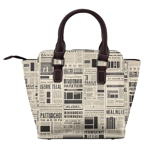 Bolso bandolera para mujer en cuero PU con tachuelas miniatura 5