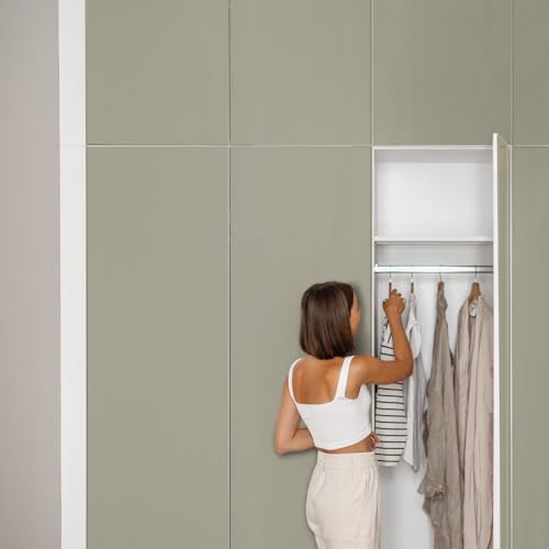 Papier adhésif pour meuble déco dressing 65x130cm crème