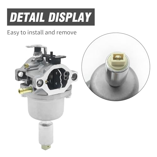 laffoonparts 42 Inch Carburetor Carb, Replacement for Troy Bilt Pony 13WN77BS011 13AN77KG011 13WN77KS011 13AN77KS011 34161093 Riding Lawn Mower Tractor Engine with B S 15.5 17.5HP 500cc