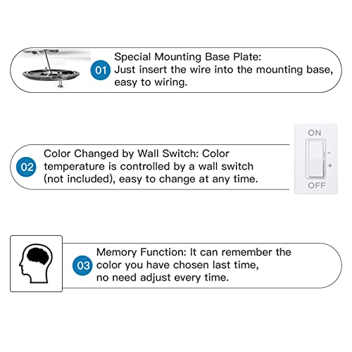 Ocioc Flush Mount Ceiling Light thumb #4