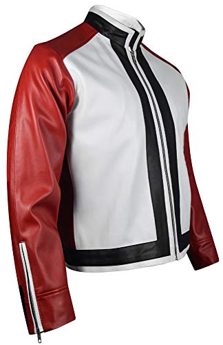 The Jasperz King Of Fighters 14 Rock Howard Leather Jacket, XXS-3XL3
