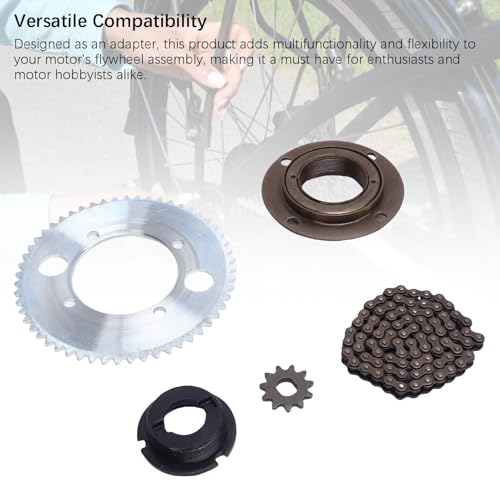 Kit de pignons de chaîne 25H en acier de qualité supérieure pour moto