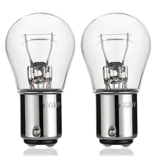 GIVEDOUA 1157 2057 Bulb 12V Brake/Tail/Parking/Reverse/Turn Signal Lights P21/5W 2357 7528 BAY15D Replacement for Tucson Elantra Sonata Santa Fe Cerato Optima Sportage Sorento Corolla(2 Pack)
