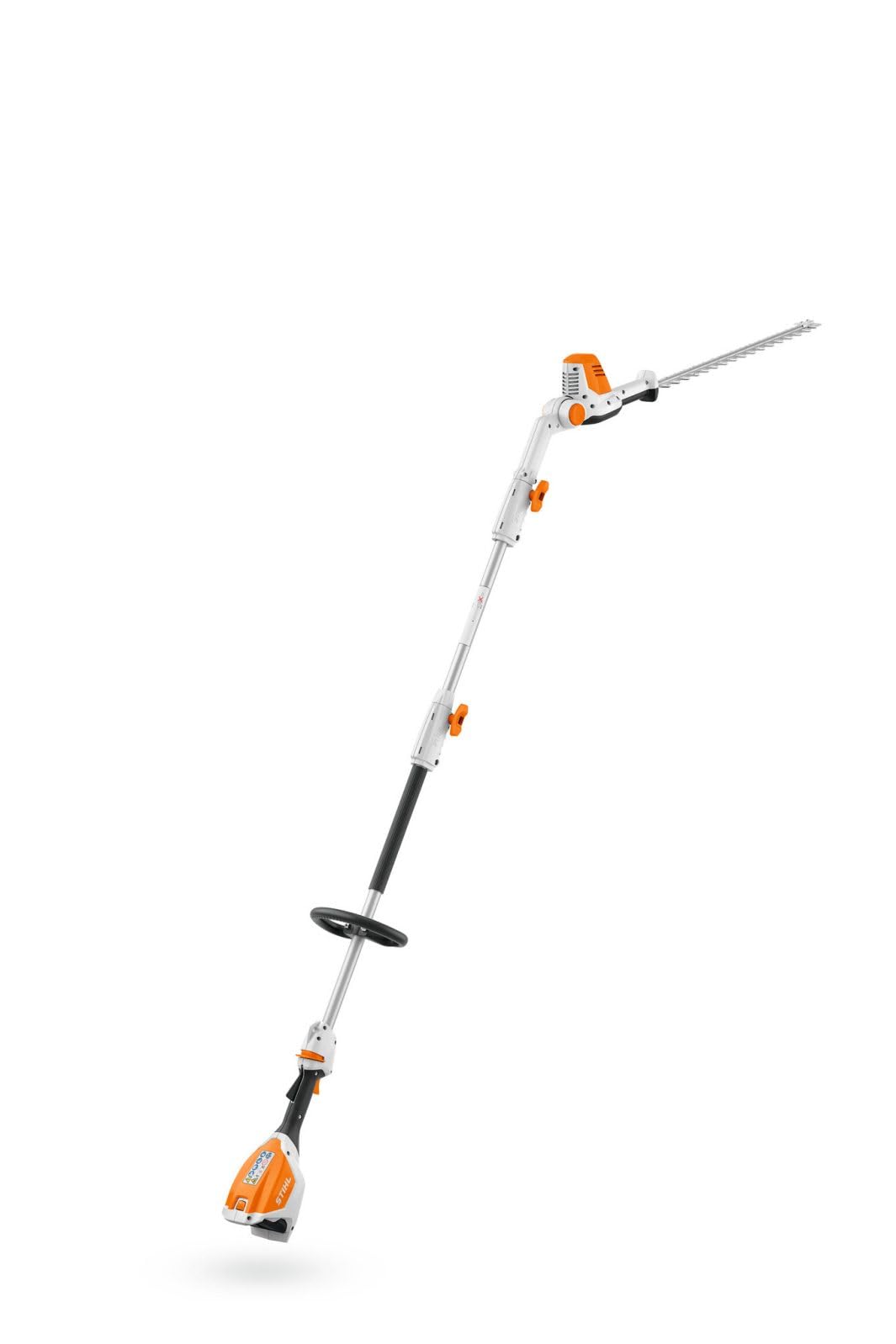 STIHL HLA 56 Tagliasiepi Allungato a Batteria 36V – Asta Divisibile, Lama Regolabile 135°, Lunghezza Totale 210 cm