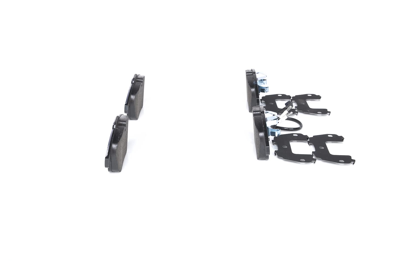 Bosch BP1279 - Pastiglie Freni Auto, Asse Anteriore - Qualità Bosch - Riduzione del Rumore e della Polvere - Certificazione ECE-R90 - Senza Rame - 1 Confezione da 4 Pastiglie