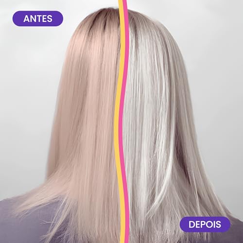 Matizador Tubarão Branco 100ml Sachê - Kamaleão Color - Efeito Platinado