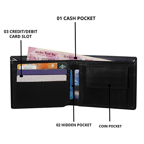 Lionel Messi Artwork Printed Pu Leather Wallet for Men's/Boy's, Lio Messi Black-10, 11.5 X 2 X 9.5 Cm, Casual4