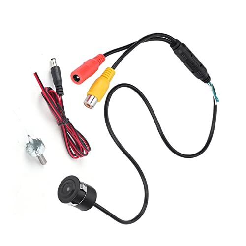 JTLB CCTV C170° Grand angle avec câble imperméable Mini caméra CCD CCTV couleur pour caméra de vision arrière 15 × 10 × 4 170 Grand angle avec câble...