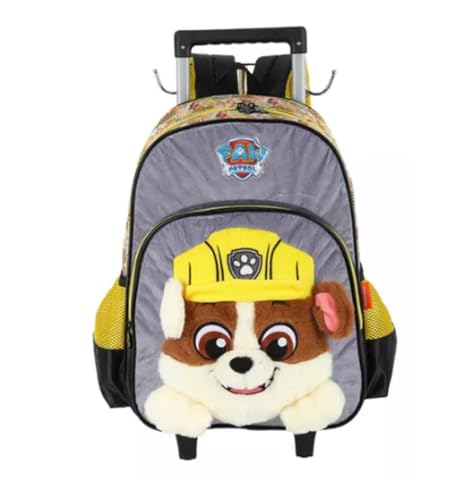 MOCHILA COM RODAS AMARELO