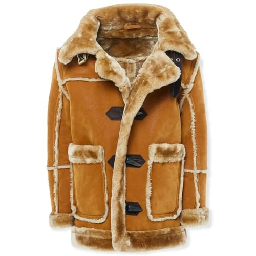 Denali Shearling Jacket (Cognac)3