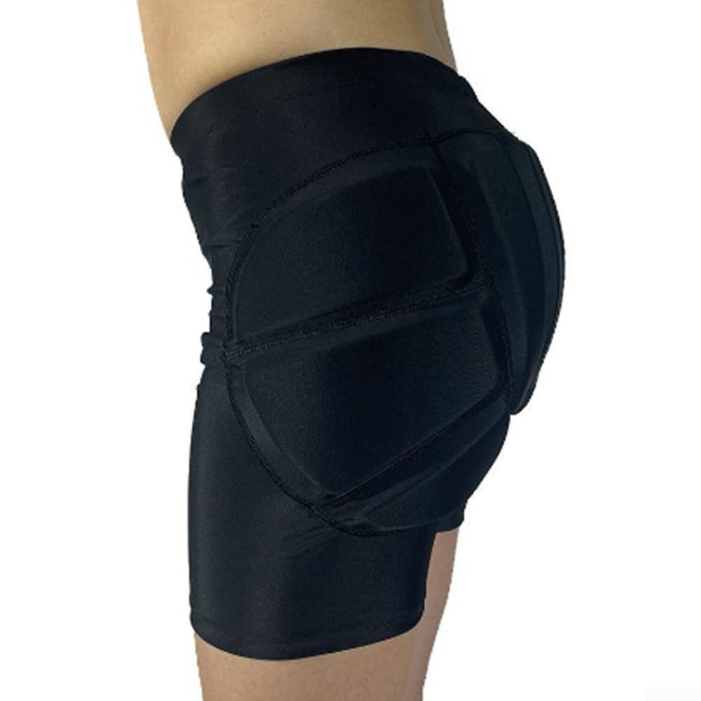 Shorts Nylon Spandex Acolchados para Esquí y Patinaje