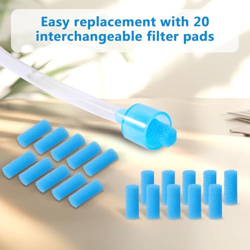 Nasal Aspirator for Baby with 20 Hygiene Filters, Reusable Infant Nose Cleaner, Easy to Use and Clean, 0+Newborn - Image 4