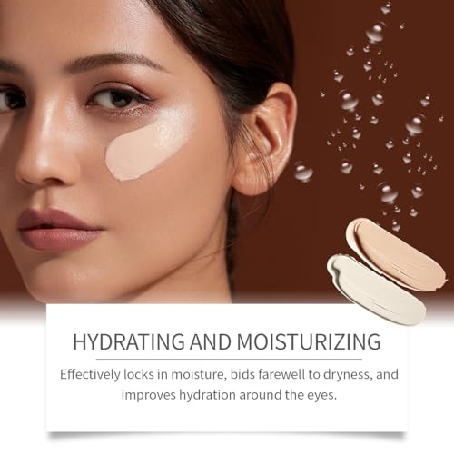 Eye Corrector SPF 41, Eye Concealer For Dark Circles, Under Eye Corrector Cream, Moisturizing Eye Essence Cream for All Skin Type (01# Natural) - Image 5