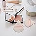 Flytianmy 2Pcs Triangle Powder Puffs, Face Makeup Puff for Body Loose Powder Beauty Makeup Tool Nude