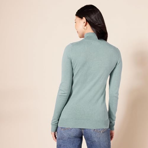 Image of Amazon Essentials Women's Classic-Fit Lightweight Long-Sleeve Turtleneck Sweater