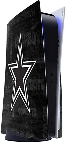 Skinit Decal Gaming Skin Compatible with PS5 Console - Officially Licensed NFL Dallas Cowboys Black & White Design