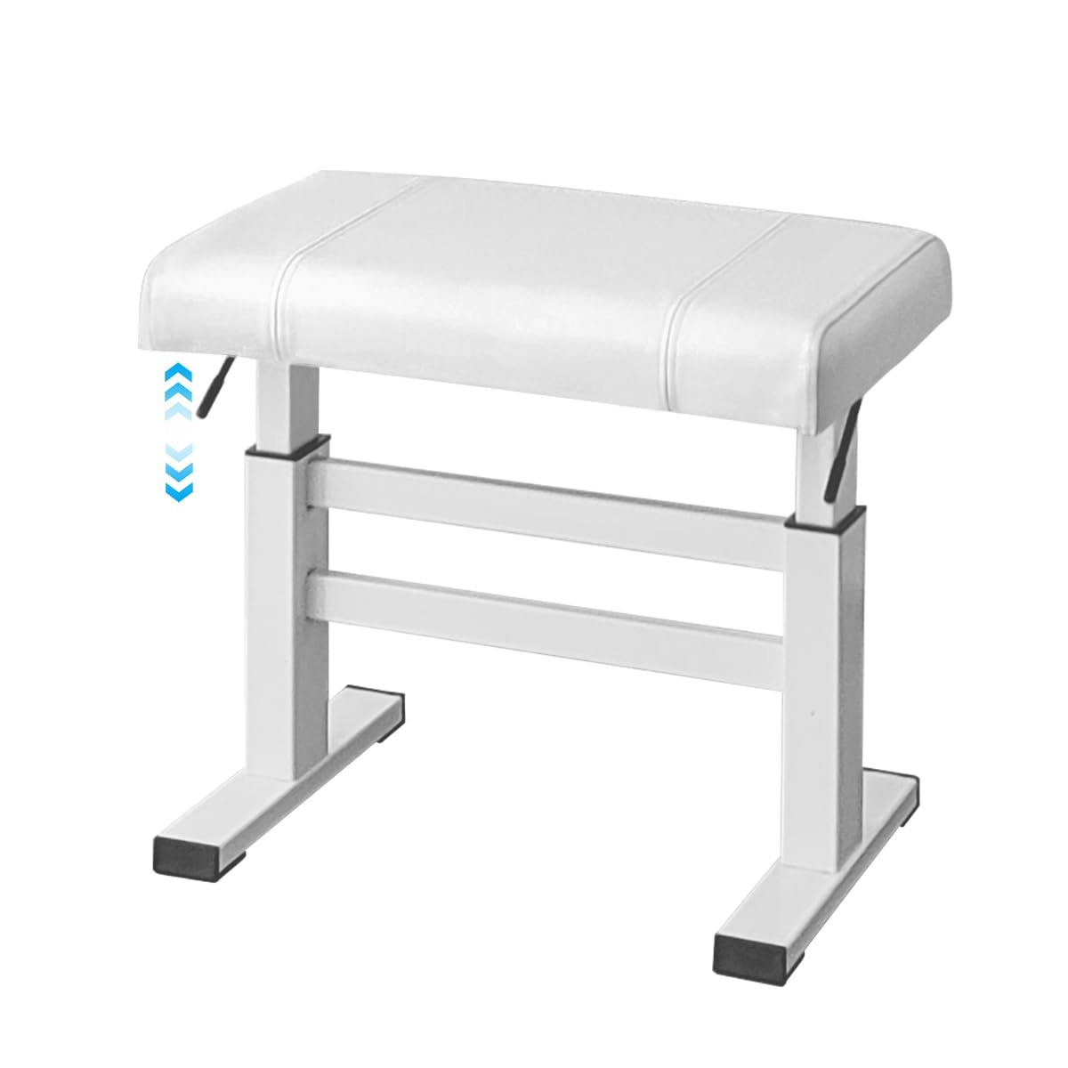 Amazon.co.jp: RAKU ピアノ椅子 ガス圧式 無段階調整 高さ46-57cm 高低