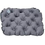 XcnPer Inflatable Cushion, Travel Cushion for Airplane and Car Seats, Inflatable Seat Cushion for Long Flights, Road Trips, Camping and Office Use