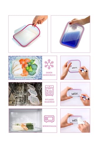 GLASSLOCK Round Jar, 10 cm, 4.5 L, Glass, Dishwasher Safe