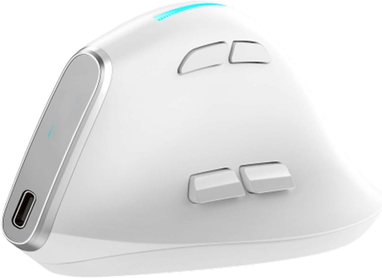 Souris pour ordinateur portable blanche idéale pour le télétravail dynamique