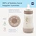 MAM Easy Start Anti-Colic Baby Bottles, Extra Slow Flow, Breastfeeding-Like Silicone Nipple Bottle, Reduces Colic, Gas, & Reflux, Easy-to-Clean, BPA-Free, Vented Baby Bottles for Newborns, 0-3 Months
