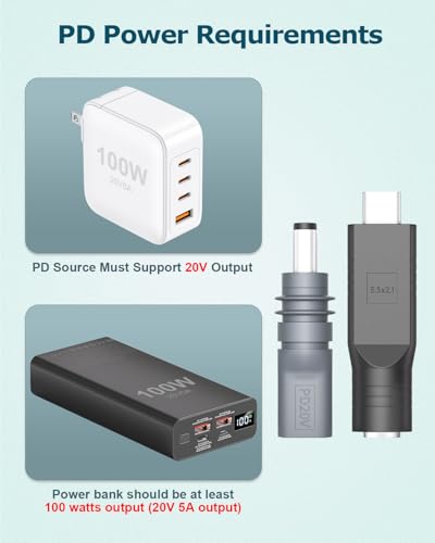 Adaptador de cable de alimentación DC Starlink Mini, pack 2 miniatura 5