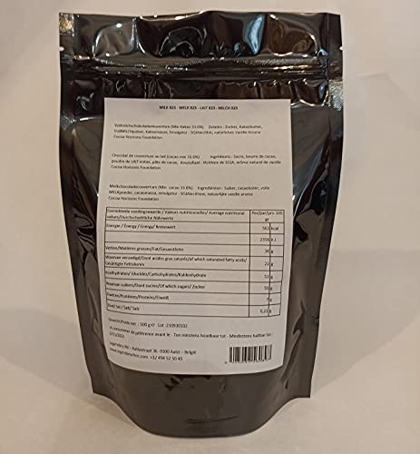 Legendary und Callebaut Callets Mix DARK / MILCH / WEIß/ GOLD / RUBY 5 x 0.5Kg - Original belgische Schoko Drops, für… – Bild 5