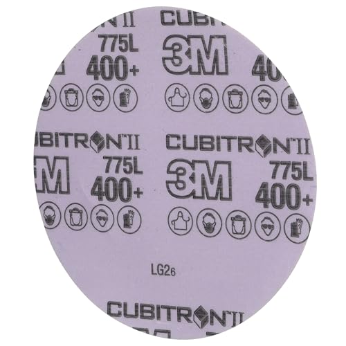 3M Cubitron II Hookit Filmscheibe 775L, 75 mm, 400+, ungelocht