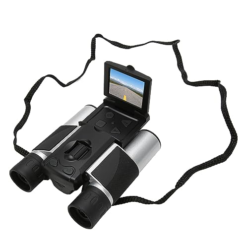 Binocular Digital, Telescopio Digital Portátil con Pantalla LCD de 2,0 Pulgadas, Grabadora Binocular con Aumento de...