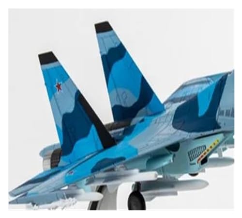 Modelo de avión SU-30 de aleación con acabados militares diecast 6