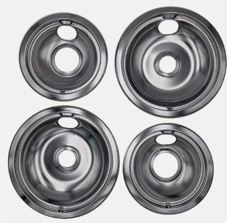 W10196406RW Drip Bowl Set W10196405RW Replacement for Whirlpool OEM