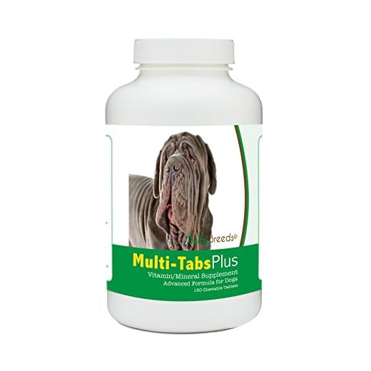 Healthy Breeds Neapolitan Mastiff Multi-Tabs Plus Chewable Tablets 180 Count