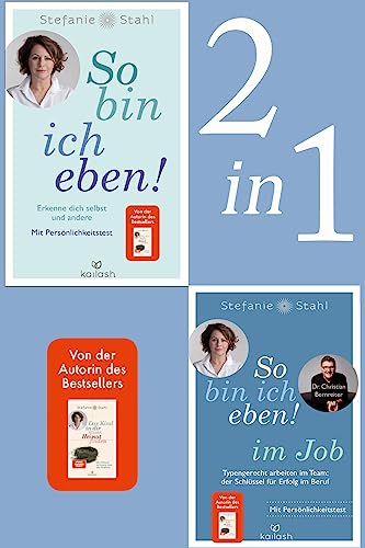 So bin ich eben!: So bin ich eben! / So bin ich eben! im Job (2in1-Bundle): Von Deutschlands bekanntester Psychotherapeutin & Bestseller-Autorin - Erkenne ... Mit Persönlichkeitstests (German Edition)