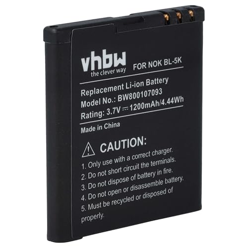 Contenuto della spedizione: 1x batteria di ricambio | Accessori di vhbw