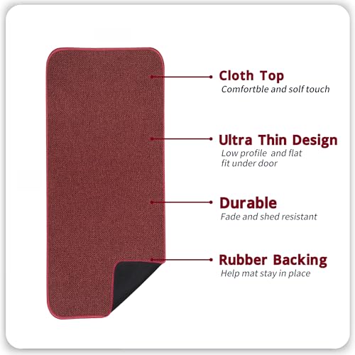 Image of Bosap Bath Mat,Ultra Thin Bathroom Runner Rugs,Large Bath Mats for Bathroom