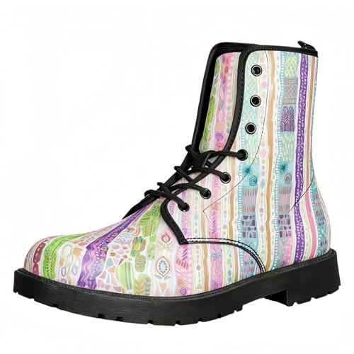 Bottes de moto fleuries pour femme pour adopter un look punk en festival automnal
