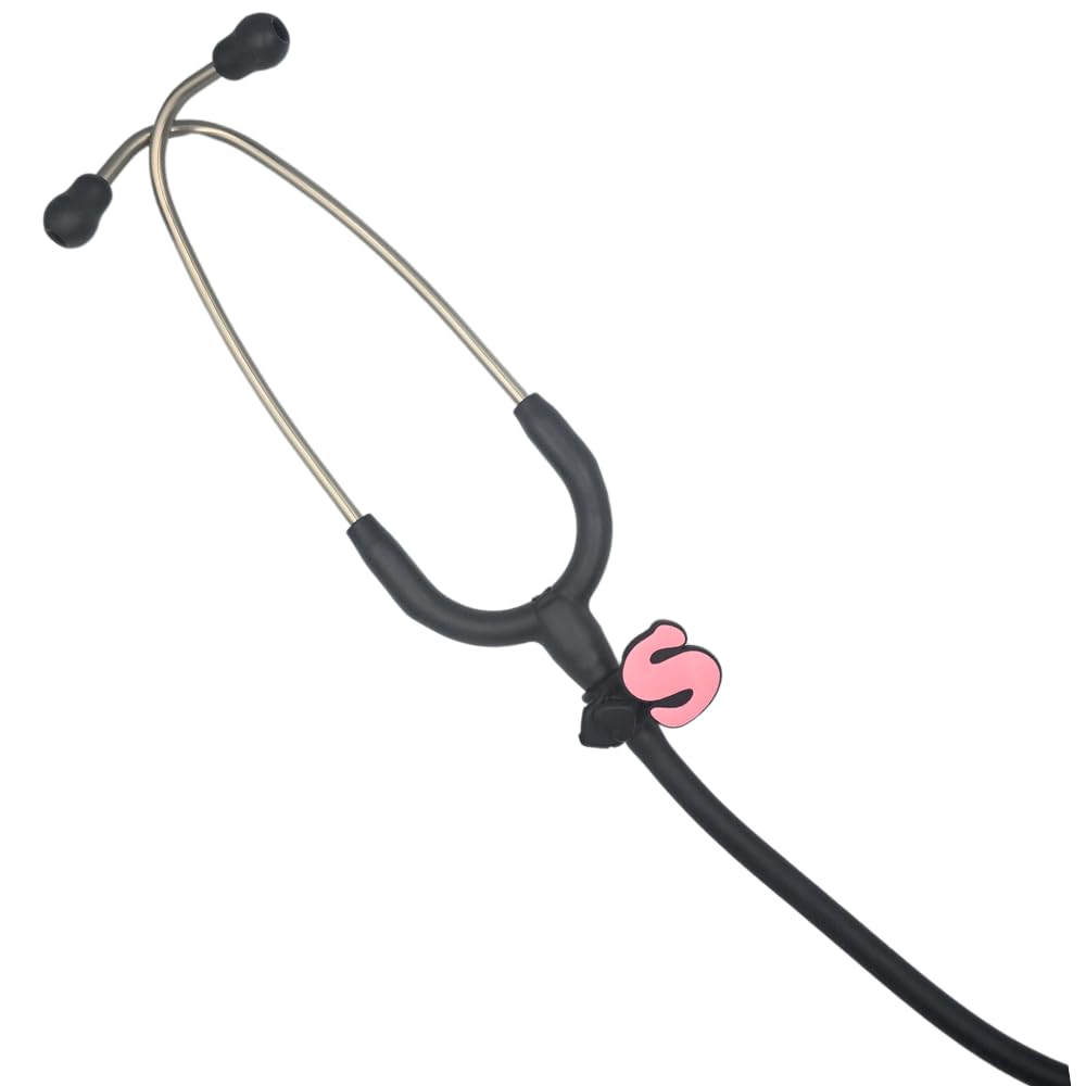 Stethoscope Charms - Big letter S - Medical Gift
